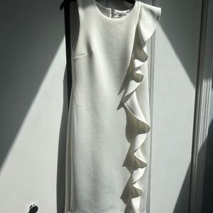 White Calvin Klein dress